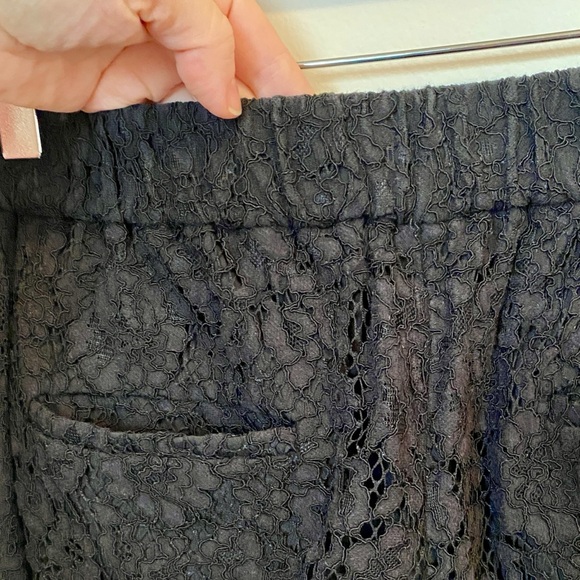Elegant Black Lace Pants-- - Picture 7 of 9